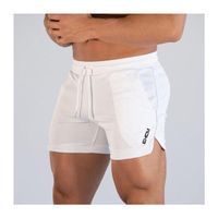 Wholesale sweat shorts summer men white shorts Quick drying mesh gym bodybuilding short homme running shorts casual pantaloncini uomo