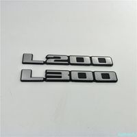 Wholesale For Mitsubishi Triton L200 L300 Rear Tailgate Logo Emblem Side Fender Sticker Decal Badge Nameplate