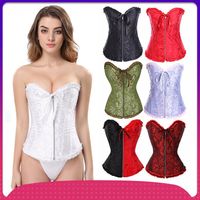 Wholesale Underwear Supply The Bride Wedding Dress Zipper Waist Ma3 Jia3 Europe And United States Court Garment Tucked Up Bustiers Corsets