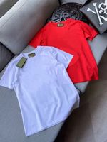 Wholesale 2021 T Shirt for Men Summer mens Fashion Tide Shirts Letter Print Casual Women Crew Neck Sale Size S XL