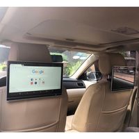 Wholesale Car Video Headrest Monitor DVD Player quot Touch Screen Android With Game Remote Control HDMI IR AV FM USB G GB