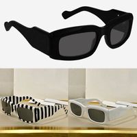 Wholesale Sunglasses SS Womens Mens fashion trend letter pattern design all match black and white zebra stripes square purple thick frame high version glasses with box