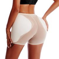 Wholesale Women Sponge Padded Panty Push Up Butt Lifter Fake Ass Briefs Sexy Hip Enhancer Seamless Control Panties Pads Buttocks Lingeries H1018