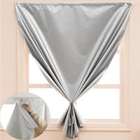 Wholesale 100 Blackout Waterproof Fabric Window Curtains Thermal Insulated UV Protection for Bedrooms Living Room Bathroom Curtain Drapes