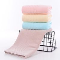 Wholesale Towel T232A Plain Comfortable Friend s Gift Wedding Birthday Blush Blue Strong Water Absorption Thick Face