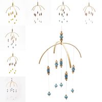 Wholesale Bed Bell Wood Bead Mobiles Childrens Living Room Decorate Accessories Shop Photographic Props Wind Chime More Design zl Y2