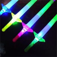 Wholesale Telescopic Glow Sticks Flash Light Up Toy Fluorescent Sword Concert Activities Props Christmas Carnival Light Stick Toys V2