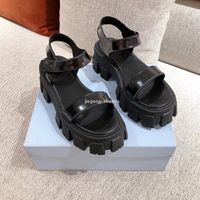 Wholesale 2021ss Luxury Designer Women Sandals with Box Dust Bag Shoes White Black Slides Spring Summer Wide Flat Sandals Slipper