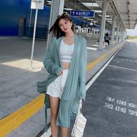 Wholesale Plus Size Outerwear Coats Super Fairy Sunscreen Clothing Women s Summer Western Style Long Coat Anti ultraviolet Breathable Cardigan Thin