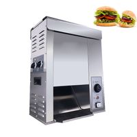 Wholesale Multifunctional Chain Type Hamburger Baking Oven Commercial Automatic Burger Grill Machine V