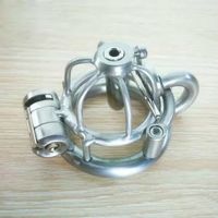 Wholesale Ultra Short Chastity Lock Chastity Cage Bondage Male Chastity Device Gear Cock Cage Steel Penis Cage For Man Cbt New Rod Dick
