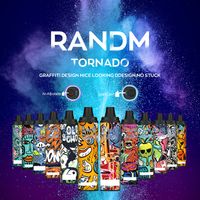 Wholesale Original RandM Tornado Puffs Disposable E Cigarette Vape Pen Colors with Rechargeable and Airflow Control puff bar plus xxl