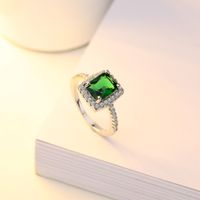 Wholesale Multi colour K Gold Ring Emerld Dimond Ring Enggement Peridot Jewelry Gemstone Bizuteri nillos Turquoise Rings for Women