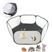 Wholesale Cat Carriers Crates Houses High Quality Oxford Cloth Dog House Tent Foldable Portable Pet Playpen Large Outdoor Hexagon Fences Washable