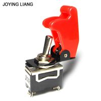 Wholesale Smart Home Control Joying Liang Car Switch Racing With Protective Cover V V V V feet ON OFF Toggle And Cap