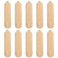 Wholesale Bookmark Wood Blank Bookmarks Unfinished Tags Creative Wooden Craft