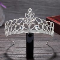 Wholesale Headpieces Headband Hair Accessories Fashion Bride Crown Rhinestone Awards Shooting Beauty Pageant Wedding Princess Zircon Tiara