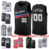 Wholesale San Antonio s Spurs s LaMarcus Aldridge Basketball Jerseys David Robinson Parker Manu Ginobili Mills DeMar DeRozan Jersey Custom Men Kids S XL