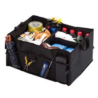 Wholesale Car Auto Trunk Storage Bag Waterproof Foldable Black Protable Box Multi use Tools Organizer