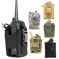 Wholesale Package Pouch Walkie Hunting Talkie Holder Bag Tactical Sports Pendant Molle Nylon Radio Magazine Mag Pocket
