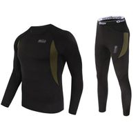 Wholesale Underpants Top Quality Thermal Underwear Men Sets Compression Fleece Sweat Quick Drying Thermo Yoga Clothing