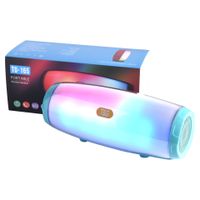 Wholesale Portable Wireless Bluetooth Speaker with Dancing LED Flash TG165 with MP3 AUX USB FM Radio Stereo Subwoofer