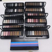 Wholesale 1PCS Makeup Eyeshadow colors Palette Naughty Nude Rose Gold Shimmer Matte Eye shadow Pro Eyes Make up Cosmetics Styles