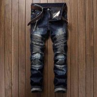 Wholesale Men s casual jeans hip hop style tight jeans high quality high quality and low price