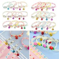 Wholesale Cat Collars Leads Pet Supplies Light Cats Dogs Glow At Night With Bells Luminous Necklace Glowing