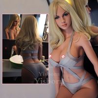 Wholesale Realistic Solid Silicone Sex Doll with Metal Skeleton for Men Masturbation Full Size Love Doll Sexy Toys Oral Anal Sex Toys