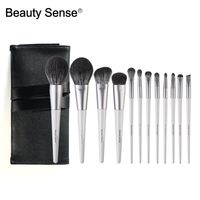 Wholesale Makeup Brushes Set Arctic Fox White Brush Beauty Sense Make Up Tools Make up Concealer Foundation Lash Cubo for Girls Women or Professional Cosmetic Artist