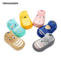 Wholesale Socks YWHUANSEN Yrs Spring Autumn Infant Funny Born Anti Slip Baby Boy With Rubber Soles Girls Cute Children