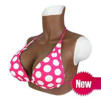 Wholesale Women s Shapers Silicone Fake Breast Form Top Quality Realistic Soft Boob Bionic Skin Crossdresser Transgender Queen Transvestite Mastectomy