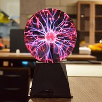 Wholesale Night Lights Novelty Magic Plasma Ball Light Inch LED Glass Lamp Decoration Party Table For Kids Gift