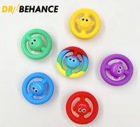 Wholesale 2021 Squishy Party Favor Decompression Toy Grip Silicone Acoustic Play Screaming Monkey Exercise Finger Hand Grips Squeeze Unzip Sound Original Factory