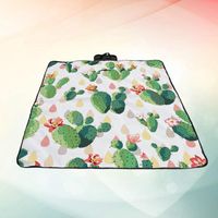 Wholesale Printing Pattern Foldable Picnic Blanket Beach Cushion Small Thickened Outdoor Mat Cactus CM Pads