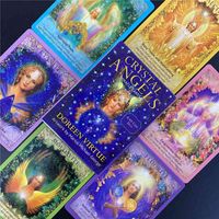 Wholesale HAY HOUSE Crystal Angel Oracle Cards Durable Fashionable Tarot Cards with Beautiful Painting DIXIT