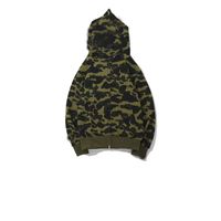 Wholesale 22Newest Lover Camo Shark Print Cotton Sweater Hoodies Men s Casual Purple Red Camos Cardigan Hooded Jacket Sizes S XL