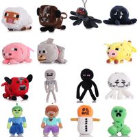 Wholesale 15 styles set cm inch plush toy doll keychain bag small pendant Boys and Girls Toys Stuffed Animals Movies TV