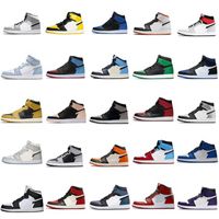 Wholesale Jumpman Boots Basketball Shoes mens women Bred University Blue s Pollen Hyper Royal Military Red Flint sports sneakers size