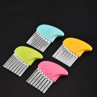 Wholesale NEWWave Onion Potato Slicers Crinkle French Fries Salad Corrugated Strip Cutting Chopped Tools Potato Slicer Kitchen Accessories LLE12332