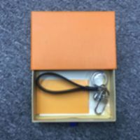 Wholesale designer keychain L letter leather car fashion key ring lanyard luxury cute wallet rope portachiavi with box hdfj