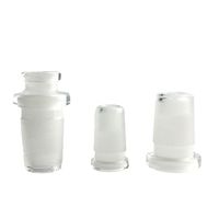 Wholesale 10mm to mm mm male female Glass Adapter Hookah Converter for Smoking Bong Banger Bowl Thick Forsted Pyrex Water Pipes Adapters