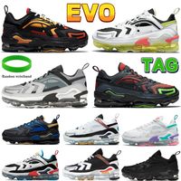 Wholesale 2022 Newest EVO men Running Shoes midnight navy white light pink Evolution of Icons black blue red stone mens designer trainers women sneakers