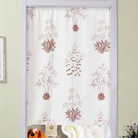 Wholesale Punch Free Living Room Bedroom Kitchen Japanese Half Cut Curtain Cafe Half Hanging Cloth Decoration Drapes