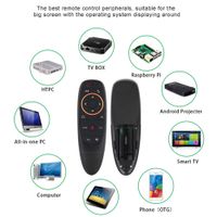 Wholesale G10 G10S Voice Air Mouse with USB GHz Wireless Controlers Axis Gyroscope Microphone IR Remote Control For Android tv Box Laptop PC