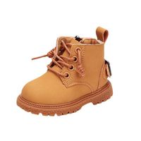 Wholesale Kids Shoes Baby Boys Girls Boots Children Footwear Autumn Winter Fashion Ankle Boot Infant Shoe Toddler Wear B9310