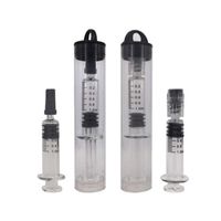 Wholesale With Plastic Tube Packaging accessories ml Luer LOck Syringe Disposable Vaporizer Filling Tool For Co2 Thick Oil a3 AC1003 Tank Injection