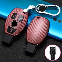 Wholesale For Mercedes Benz C Class button B Version Car TPU Key Protective Cover Key Case with Key Ring