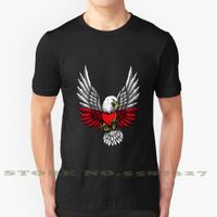 Wholesale Fashion Vintage Tshirt t Shirts Flag i Love Poland Eagle Roots Polish Pride Proud
